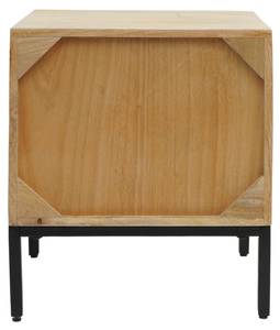 Nachttisch L95 Beige - Holzart/Dekor - Holz teilmassiv - 45 x 51 x 40 cm