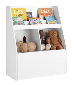 Etagère pour enfants KMB83-W Blanc - Bois manufacturé - 76 x 100 x 40 cm