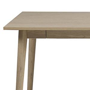 Eettafel Meja deels massief eikenhout - natuurkleurig