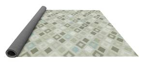 Outdoor-Teppich Grids Taupe Grau - Textil - 280 x 5 x 200 cm