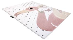 Kinderteppich Petit Flamingos Herzen 200 x 290 cm