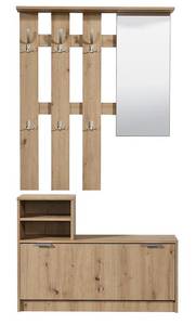 Garderobe PENINA Beige - Holzwerkstoff - 28 x 189 x 99 cm