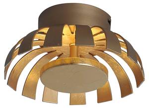 Deckenlampe FLARE Gold - Metall - 18 x 9 x 18 cm