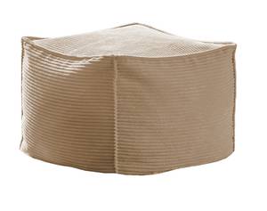 Hocker ALEA Cord Taupe