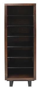 Rustikales Bücherregal aus Holz MOCCA II Braun - Massivholz - Holzart/Dekor - 60 x 180 x 45 cm