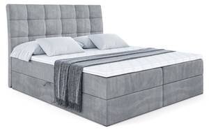 Boxspringbett APO Grau - Breite: 140 cm - H4