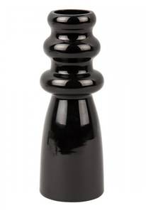 Vase Sparkle Bottle Noir