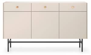 Sideboard DIVENOS Grau - Holzwerkstoff - 155 x 90 x 39 cm