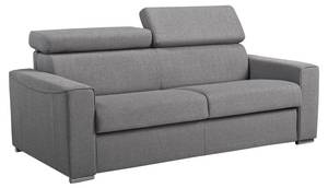 Schlafsofa VIZIR Grau - Textil - 94 x 95 x 196 cm