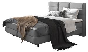 Boxspringbett Symphony Grau - Breite: 168 cm