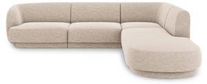 Ecksofa MILEY 6 Sitzplätze Beige