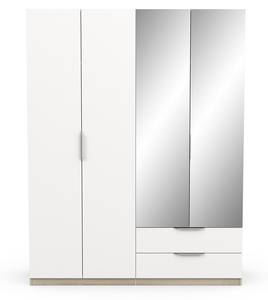 Kleiderschrank Ghost Braun - Holzwerkstoff - 52 x 203 x 158 cm