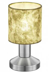 Kleine LED Nachttischlampe dimmbar Touch Gold - Silber