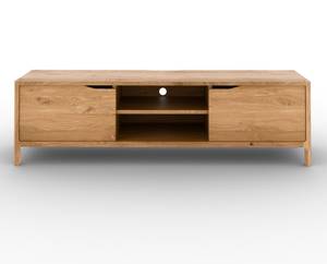 TV-schrank PAUL Braun - Massivholz - Holzart/Dekor - 160 x 48 x 50 cm