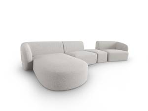 modulares Sofa SHANE 5 Sitzplätze Silber