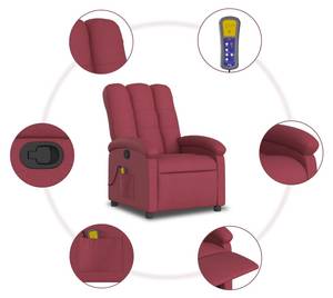 Fauteuil de massage 3032264-1 Brun rouge