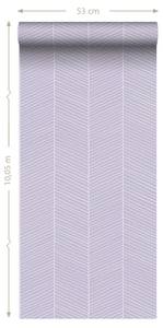 papier peint chevron 7307 Lilas