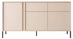 Kommode DAST COD154 3D2D Beige - Holzwerkstoff - Kunststoff - 154 x 82 x 40 cm