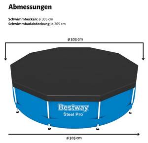 Schwimmbad-Set 572664 (5-teilig) 305 x 76 x 305 cm