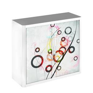 Armoire easyOffice Geometrique II Multicolore - Hauteur : 104 cm