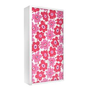 Rollladenschrank easyOffice Pink - Höhe: 204 cm