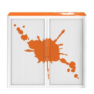 Aktenschrank easyOffice Stickers II Orange - Höhe: 104 cm