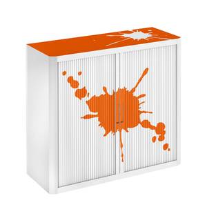 Aktenschrank easyOffice Stickers II Orange - Höhe: 104 cm