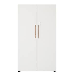 Armoire à dossiers Ella I Blanc - Bois manufacturé - 83 x 144 x 36 cm