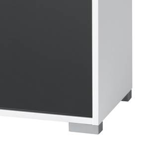 Armoire à dossiers Merit I Gris brillant / Blanc - Blanc alpin / Anthracite