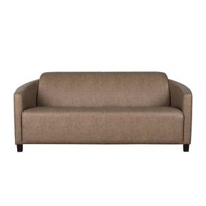 Sofa Hineston (2-Sitzer) Kunstleder Hellbraun