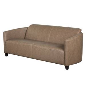 Sofa Hineston (3-Sitzer) Kunstleder Hellbraun