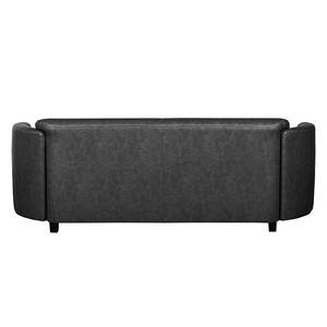 Sofa Hineston (3-Sitzer) Kunstleder Anthrazit