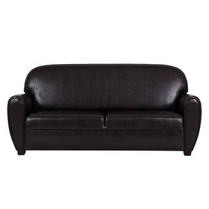 Sofa Havanna (3-Sitzer) Bycast Kunstleder Dunkelbraun