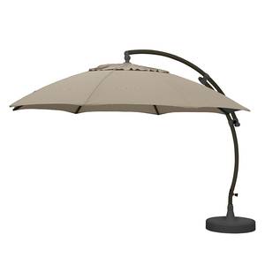 Parasol Easy Sun III aluminium/geweven stof - Cappuccinokleurig