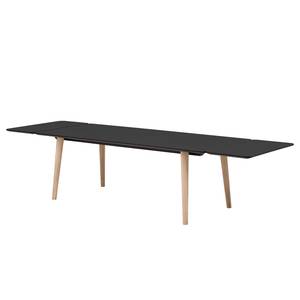 Plateau rallonge Helvig Anthracite / Noir