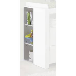 Meuble bas OLIVIA 1 articles Blanc - Bois massif - 25 x 93 x 32 cm