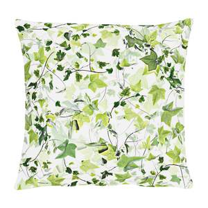 Housse de coussin Summer Efeu Tissu - Vert / Blanc - 40 x 40 cm