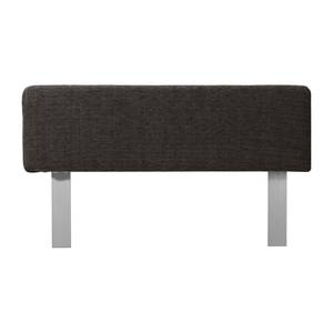 Arm- en rugleuningelement Roxbury geweven stof - Stof Kiara: Grijs-Bruin - 100 x 26 cm