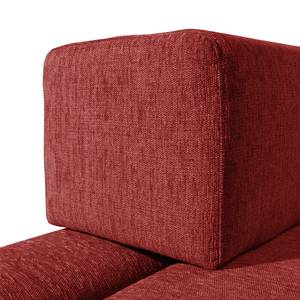 Arm- en rugleuningelement Roxbury geweven stof - Stof Kiara: Rood - 100 x 26 cm