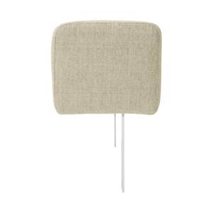 Arm- en rugleuningelement Roxbury geweven stof - Stof Naya: Lichtbeige - 110 x 26 cm