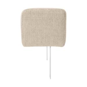 Arm- en rugleuningelement Roxbury geweven stof - Stof Kiara: Beige-Grijs I - 74 x 26 cm