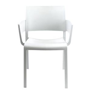 Chaises à accoudoirs Fiona (lot de 2) Blanc