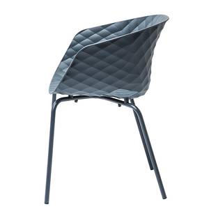 Chaises Radar Bubble (lot de 4) Matériau synthétique - Anthracite