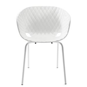 Chaises Radar Bubble (lot de 4) Matériau synthétique - Blanc