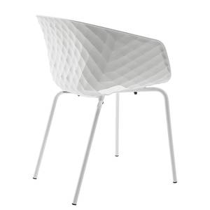 Chaises Radar Bubble (lot de 4) Matériau synthétique - Blanc