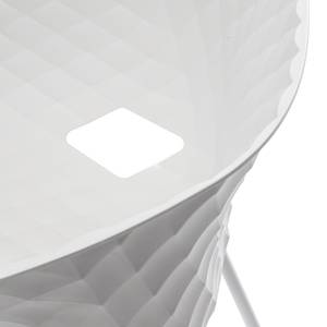 Armlehnenstuhl Radar Bubble (4er-Set) Kunststoff - Weiß
