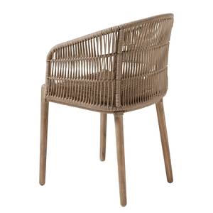 Chaises à accoudoirs Ronsecco (lot de 2) Beige