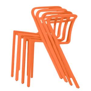 Armlehnenstuhl Sit-Up (2er-Set) Orange