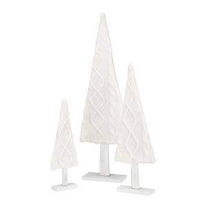 Arbre en bois Artemis Blanc - Bois manufacturé - Hauteur : 70 cm