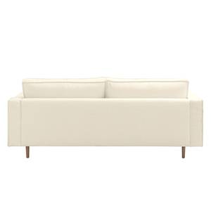 Sofa Momi (3-Sitzer) Webstoff Stoff Moretey: Cremeweiß